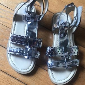 Silver Sandals